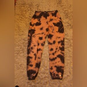 RSQ Kids Tie-Dye Sweatpants - Orange and Black
